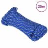 Boat Rope Blue 5 mm 25 m Polypropylene Colour blue Quantity in Package 1 Length 25 m Diameter 5 mm 