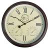 Esschert Design Station Clock with Thermo-Hygrometer - 30.5 cm