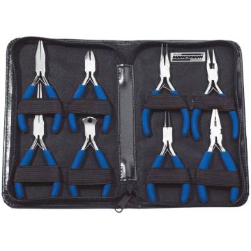 Brüder Mannesmann 8 Piece Pliers Set | Durable Tools