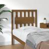 Bed Headboard Honey Brown 80.5x4x100 cm Solid Wood Pine Colour honey brown Size 80.5 x 100 cm Quantity in Package 1 