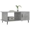 Stylish Concrete Grey Coffee Table - 90x50x40 cm | HipoMarket