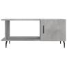 Stylish Concrete Grey Coffee Table - 90x50x40 cm | HipoMarket