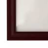 Trendy Dark Red Photo Frames Collage - 3 pcs for Wall/Table