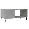 Stylish Concrete Grey Coffee Table - 90x50x40 cm | HipoMarket