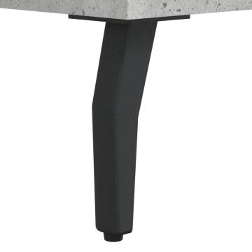 Stylish Concrete Grey Coffee Table - 90x50x40 cm | HipoMarket