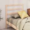 Bed Headboard 106x4x100 cm Solid Wood Pine Colour natural Size 106 x 100 cm Quantity in Package 1 