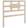 Stylish Solid Wood Pine Bed Headboard - 105.5 x 100 cm