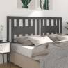 Headboard Grey 186x4x100 cm Solid Wood Pine Colour grey Size 186 x 100 cm Quantity in Package 1 