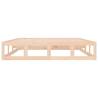 Double Bed Frame 135x190 cm - Solid Pine Wood | Hipo Market