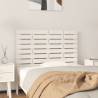 Wall Headboard White 106x3x63 cm Solid Wood Pine Colour white Size 106 x 63 cm Quantity in Package 1 