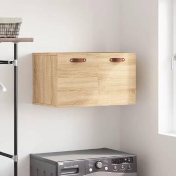 Sonoma Oak Wall Cabinet - Stylish Storage Solution