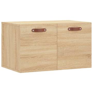 Sonoma Oak Wall Cabinet - Stylish Storage Solution