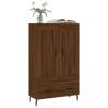 Elegant Highboard in Brown Oak - Stylish Storage Solution