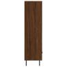 Elegant Highboard in Brown Oak - Stylish Storage Solution