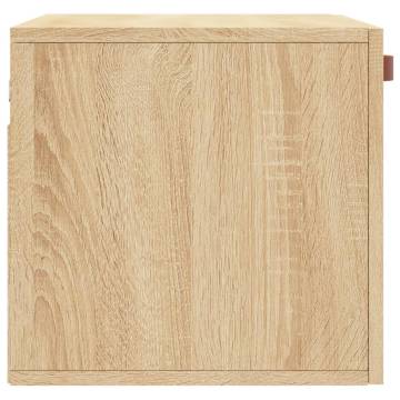 Sonoma Oak Wall Cabinet - Stylish Storage Solution