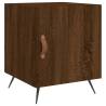 Stylish Brown Oak Bedside Cabinet - 40x40x50 cm | HipoMarket