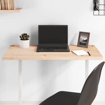 Solid Wood Pine Desk Top - 80x40x2.5 cm | HipoMarket UK