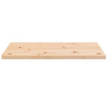 Solid Wood Pine Desk Top - 80x40x2.5 cm | HipoMarket UK