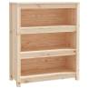 Solid Wood Pine Book Cabinet 80x35x97 cm | Hipomarket UK