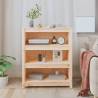 Solid Wood Pine Book Cabinet 80x35x97 cm | Hipomarket UK