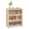 Solid Wood Pine Book Cabinet 80x35x97 cm | Hipomarket UK