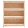 Solid Wood Pine Book Cabinet 80x35x97 cm | Hipomarket UK