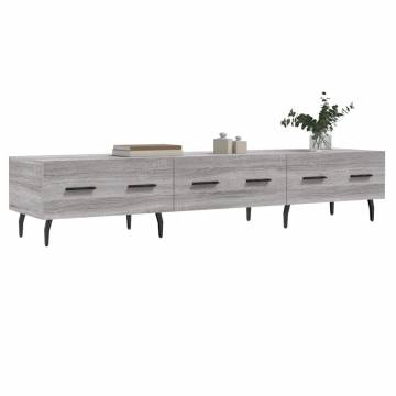 TV Cabinet Grey Sonoma - Stylish & Sturdy Storage Unit