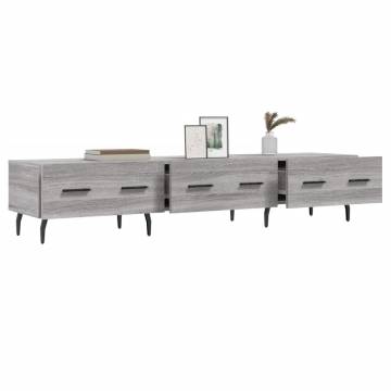 TV Cabinet Grey Sonoma - Stylish & Sturdy Storage Unit