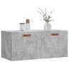 Wall Cabinet Concrete Grey 80x36.5 cm - Stylish Storage Solution