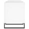 Stylish White Record Cabinet - 121x38x48 cm | HipoMarket