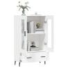 Stylish Highboard White 69.5x31x115 cm | Hipomarket UK