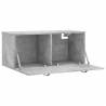 Wall Cabinet Concrete Grey 80x36.5 cm - Stylish Storage Solution