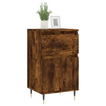 Stylish Smoked Oak Sideboard – 40x35x70 cm | Hipomarket UK