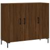 Modern Brown Oak Sideboard - 90x34x80 cm | HipoMarket