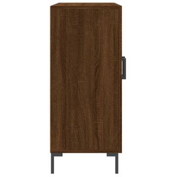 Modern Brown Oak Sideboard - 90x34x80 cm | HipoMarket