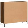 Modern Brown Oak Sideboard - 90x34x80 cm | HipoMarket