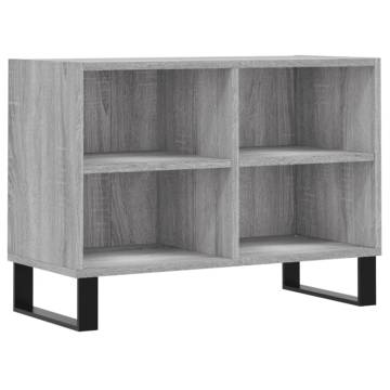 Stylish Grey Sonoma TV Cabinet - 69.5x30x50 cm