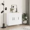 High Gloss White Sideboard - Modern Home Storage Solution