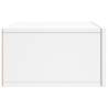 Wall-mounted Bedside Cabinets - 2 pcs White | Hipo Market