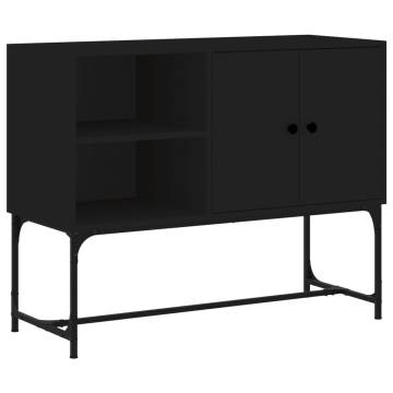 Industrial Black Sideboard 100x40x79.5 cm | HipoMarket