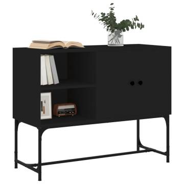 Industrial Black Sideboard 100x40x79.5 cm | HipoMarket