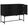 Industrial Black Sideboard 100x40x79.5 cm | HipoMarket