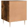 Smoked Oak Bedside Cabinet - Modern & Spacious 40x40x50 cm