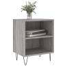 Elegant Grey Sonoma Bedside Cabinets - Set of 2 | HipoMarket