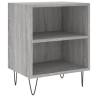 Elegant Grey Sonoma Bedside Cabinets - Set of 2 | HipoMarket