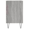 Elegant Grey Sonoma Bedside Cabinets - Set of 2 | HipoMarket