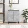 Sideboard Concrete Grey 60x35x70 cm Engineered Wood Colour concrete grey Quantity in Package 1 