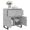 Concrete Grey Sideboard 60x35x70 cm | Durable & Stylish