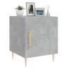 Concrete Grey Bedside Cabinet - Modern 40x40x50 cm