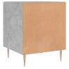 Concrete Grey Bedside Cabinet - Modern 40x40x50 cm